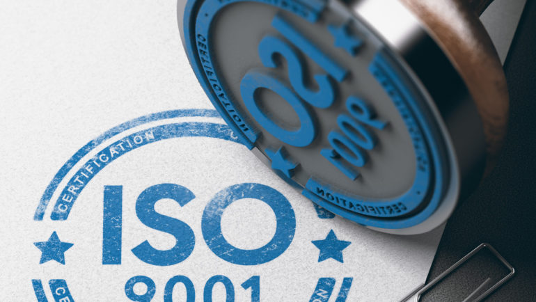 CERTIFICAÇÃO ISO 9001